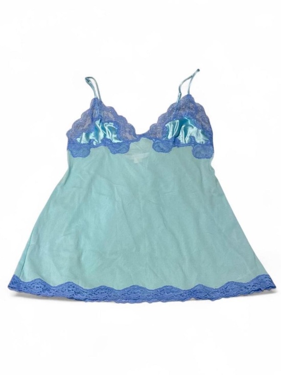 Victoria's Secret Other - Teal and Blue lace Victoria’s Secret babydoll top